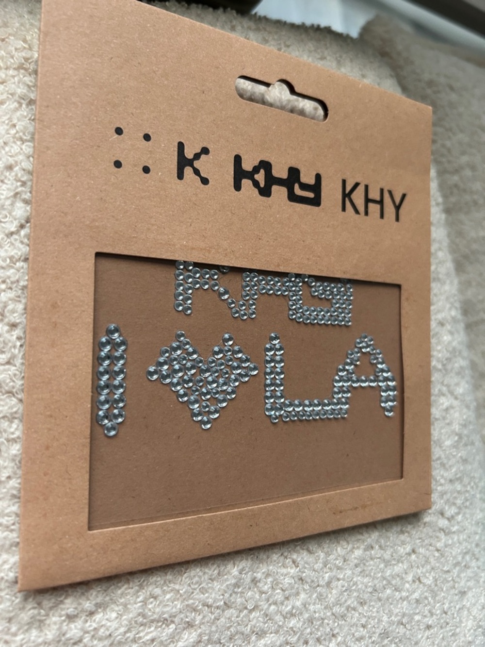 KHY I 🤍 LA - Crystal Body Stickers - Picture 3 of 4